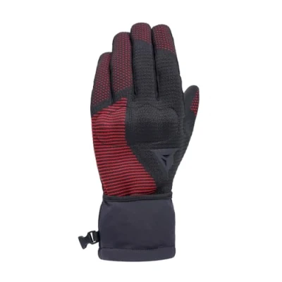 Abbildung von Dainese Men&#039;s Knit Gloves Thermo Skihandschuhe, Handflächenverstärkung, Touchscreen Technologie, Rot, XL