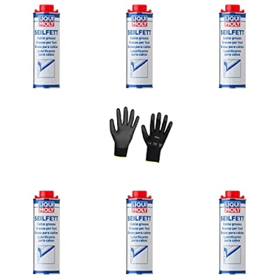 Abbildung von Iloda 6xOriginal Liqui Moly 1l Seilfett 6173 Schutzhandschuhe