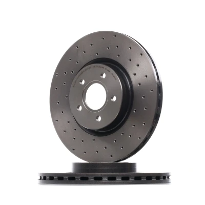 Abbildung von BREMBO 09.C542.1X Bremsscheibe 320 25 5 gelocht/innenbel. beschichtet hochgekohlt FORD: FOCUS 3 Turnier, KUGA 2, Transit Connect V408 Kastenwagen