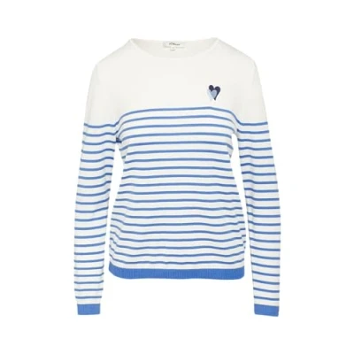 Abbildung von s.Oliver Strickpullover, Damen, Größe: 34, Royalblau
