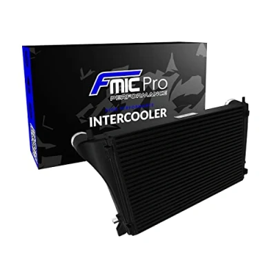 Abbildung von FMIC Ladeluftkühler LLK Intercooler für Golf 7 2.0 TSI 65mm core
