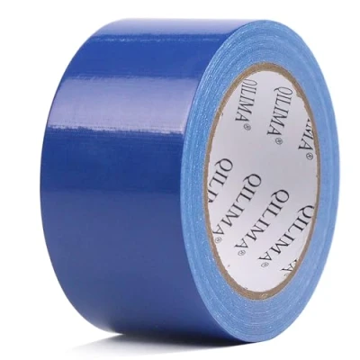 Abbildung von QILIMA Panzertape extra stark, 25.1 m x 50 mm Wasserdichtes Reparaturband für innen &amp; außen gewebeverstärktes Reparaturband, 1 Rollen (Blau)