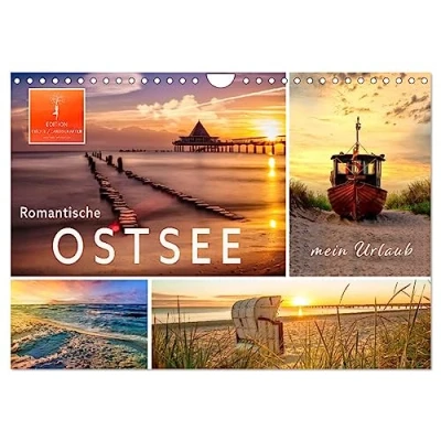 Abbildung von Romantische Ostsee mein Urlaub (Wandkalender 2025 DIN A4 quer), CALVENDO Monatskalender