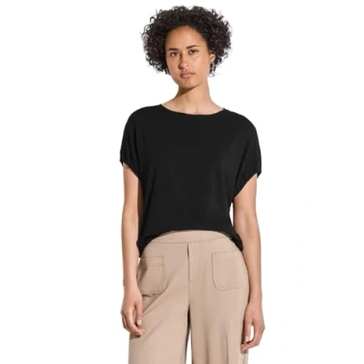 Abbildung von STREET ONE Damen A323153 Shirt in Unifarbe, Black, 42
