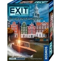 Abbildung von Kosmos Spiel, Rätselspiel EXIT, Das Spiel: Die Jagd durch Amsterdam (F), Made in Germany