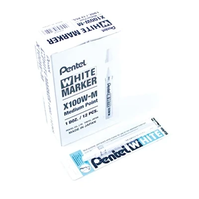 Abbildung von Pentel X100WM Permanent Marker FINE Grün