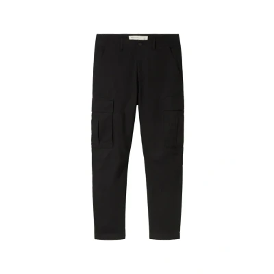 Abbildung von TOM Tailor Denim Tapered Cargohose, Herren, Größe: XL, Black