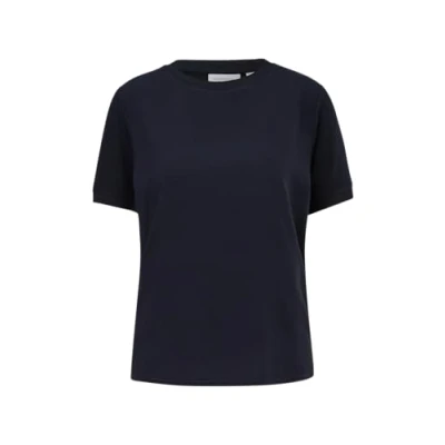 Abbildung von comma casual identity Tshirt basic, Damen, Größe: 34, Navy