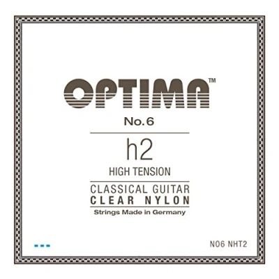 Abbildung von Klassikgitarre Saiten No. 6 Special Silver Einzelsaite H/B2 Nylon high NO6.NHT2