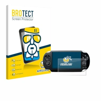 Abbildung von BROTECT Schutzglas für Sony Playstation PS Vita Schutzfolie Panzer Folie Glas [Extrem Kratzfest 9H, Anti Fingerprint, Ultra Transparent]