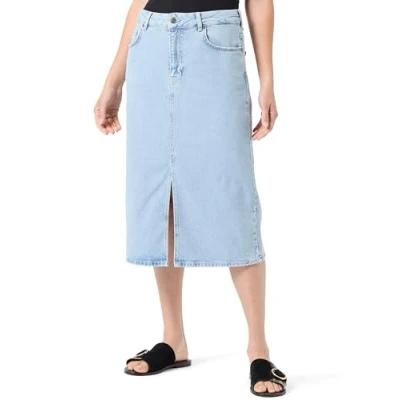 Abbildung von Objellen Mw Midi Denim Skirt Noos