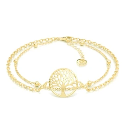 Abbildung von Serasar LIFE Armband goldcoloured, Damen, Größe: 23, Gold coloured