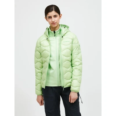 Abbildung von Peak Performance W Helium Down Hood Jacket Damen Ski jacke VIVID GREEN L