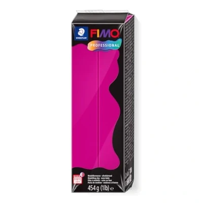 Abbildung von STAEDTLER 8041 210 ST FIMO professional ofenhärtende Modelliermasse (Großblock 454g (1 lb)) Farbe: reinmagenta
