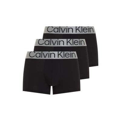 Abbildung von Calvin Klein Underwear Trunk 3 PACK Panties, Herren, Größe: Small, Black