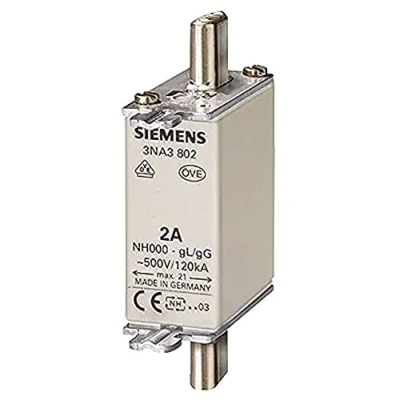Abbildung von Siemens 3NA3814 Schmelzsicherung Hohe Spannung 1 Stück(e) Sicherheitssicherung (1 Stück(e), 65 mm, 62 84 129 g)