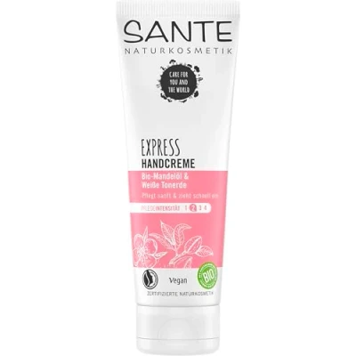 Abbildung von SANTE Handcreme Mandelöl &amp; Weiße Tonerde Express 75ml