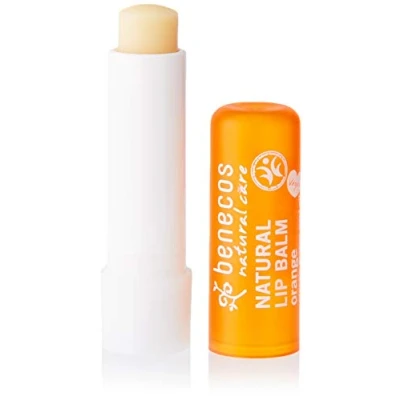 Abbildung von benecos Naturkosmetik Lippenbalsam Orange vegan
