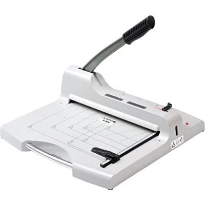 Abbildung von Olympia G 3650 Profi Stapelschneider Papier (DIN A4, 50 Blatt, Laserschnittlicht, Gewerbliche Schneidemaschine aus Metall für Büro, Papierschneidemaschine mit Schnittschutz)