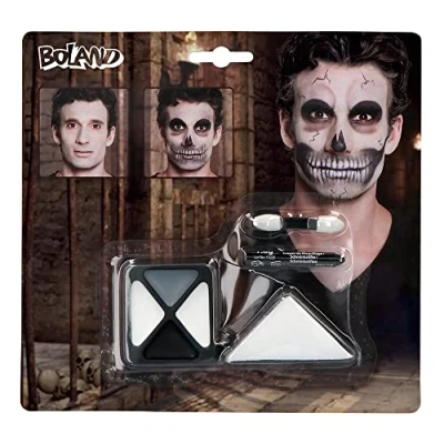 Abbildung von Schminkset Totenkopf Halloween Timstor