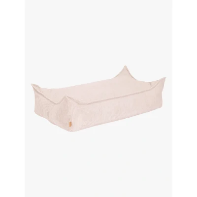 Abbildung von MEOWBABY Sitzsack Rechteck für Kinder Sitzpouf Kindermöbel Indoor Pouf, Ästhetik Cord, Ecru