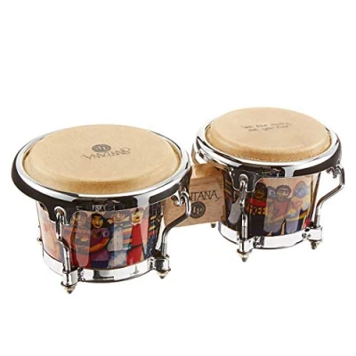 Abbildung von LP Latin Percussion Bongo Mini Tunable Natur LPM199 AW stimmbar