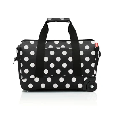 Abbildung von Reisenthel Allrounder Rollen Trolley, Größe: One Size, Frame dots white