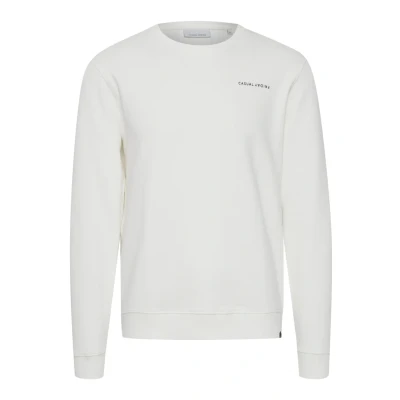 Abbildung von Casual Friday Severin CREW NECK Sweatshirt, Herren, Größe: Small, Ecru