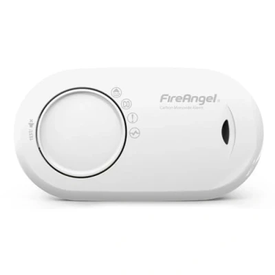 Abbildung von FireAngel Kohlenmonoxidmelder Versiegelte 10 Jahres Batterie FA3820 CO Melder für Zuhause und im Urlaub Tragbarer Warner Reise Kohlenmonoxid Detektor Alarm Weiß