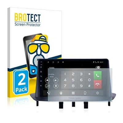 Abbildung von BROTECT Entspiegelungs Schutzfolie für Pioneer AVH Z5200DAB (2 Stück) Matte Displayschutz Folie, Anti Reflex, Fingerprint