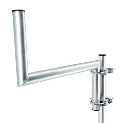 Abbildung von SkyRevolt Z Ausleger 50cm Rohr 48mm Stahl SAT Geländer Balkon Mast Halter Halterung