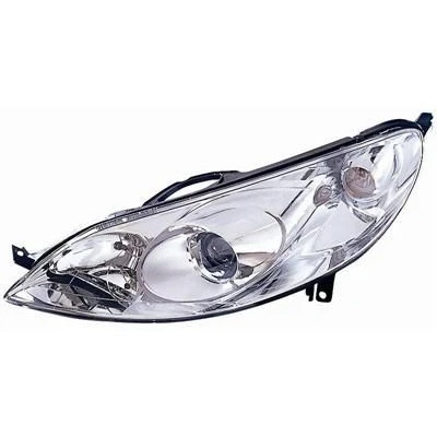 Abbildung von ABAKUS 550 1134L LD EM Scheinwerfer links H1, H7 für Rechtsverkehr mit Stellmotor LWR P14.5s, PX26d PEUGEOT: 407 Limousine, SW, Coupe