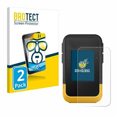 Abbildung von BROTECT (2 Stück Schutzfolie für Garmin eTrex SE Displayschutz Folie Ultra Klar