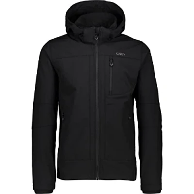 Abbildung von CMP ZIP HOOD Softshelljacke, Herren, Größe: 48, Nero