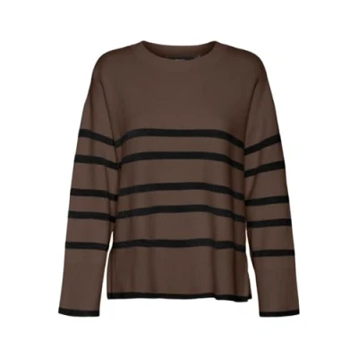 Abbildung von VERO MODA Vmsaba Ls O Neck Stripe Pullover Ga Noos