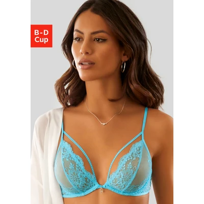 Abbildung von Lascana Bügel BH, Damen, Größe: 70C, Turquoise