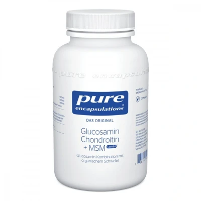 Abbildung von Pure Encapsulations Glucosamin+Chondroitin+MSM Kapseln