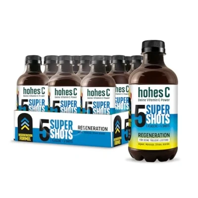 Abbildung von Hohes C Super Shots Regeneration, 12 x 330ml, Ingwer, Maracuja, Zitrone, Acerola