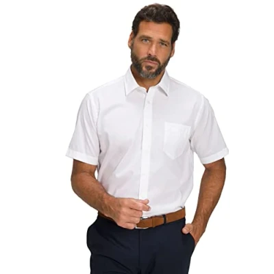 Abbildung von JP1880 Hemd, Herren, Größe: 7XL, Schneeweiß