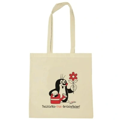 Abbildung von LOGOSHIRT Henkeltasche &quot;Der kleine Maulwurf Gärtner&quot;, mit coolem Motiv