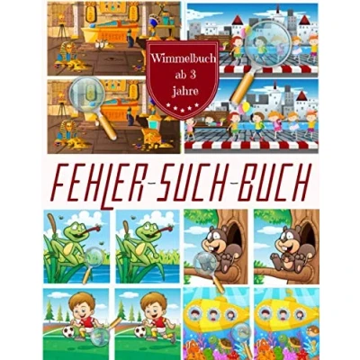 Abbildung von Fehler Such Buch: Wimmelbuch ab 3 jahre, Ich sehe was buch.
