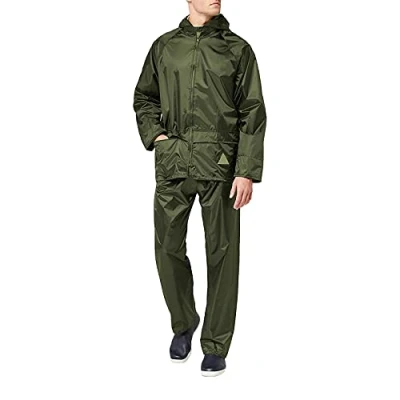 Abbildung von Result Re95a wasserdichte Jacke/Hose XXL olivgrün