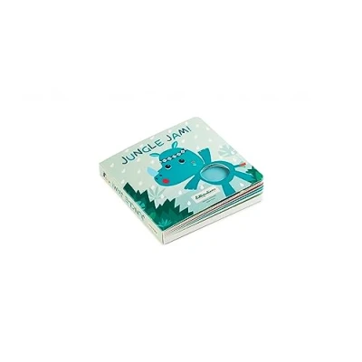 Abbildung von Lilliputiens 83153 Jungle Jam Tiere aus dem Dschungel Bilderbuch mit Sound Effekten 15x15x2 cm