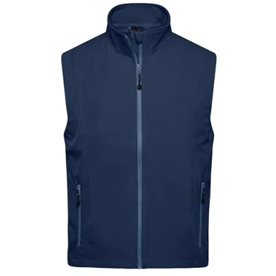 Abbildung von James &amp; Nicholson Herren Jacke Softshellweste blau (navy) Medium