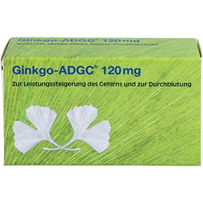 Abbildung von Ginkgo ADGC 120 mg Filmtabletten 60 St