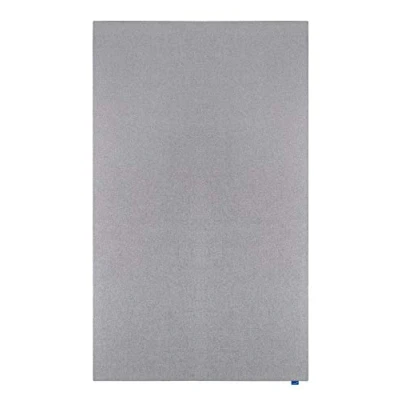Abbildung von Legamaster Wall Up Akustik Pinboard quiet grey 200x119,5 cm XL Pinnwand mit Textil Oberfläche Schall Absorption zur Verbesserung der in Räumen Wandmontage