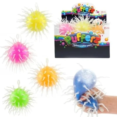 Abbildung von Toi Toys Spielball Knetball Anti Stressball Puffer Ball mit Spikes