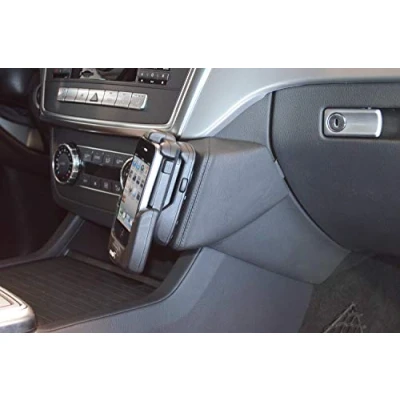 Abbildung von KUDA 091860 Halterung Echtleder schwarz für Mercedes M Klasse ab 11/2011 (W166) / MB GL