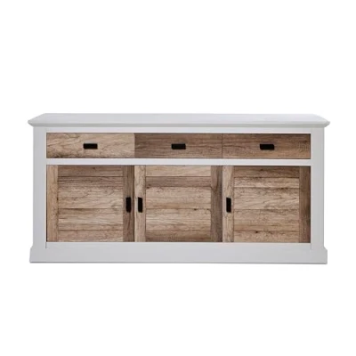 Abbildung von Jahnke Sideboard &quot;HAMPTON SB 160&quot;, (1 St.), Sideboard, Landhausstil, 3 Schubladen und Türen, Breite ca. 160 cm