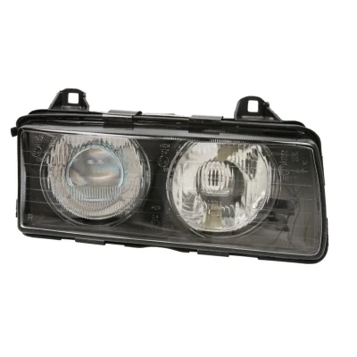 Abbildung von VAN WEZEL 0640962 Scheinwerfer rechts H1/H1 für Rechtsverkehr ohne Stellmotor LWR P14.5s BMW: 3 Coupe, Limousine, Cabrio